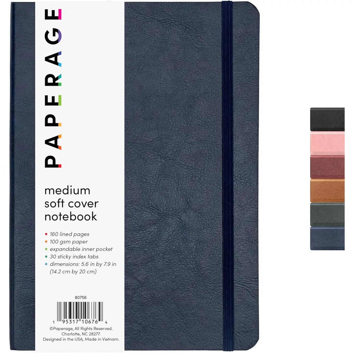 Paperage Softcover Lined Journal