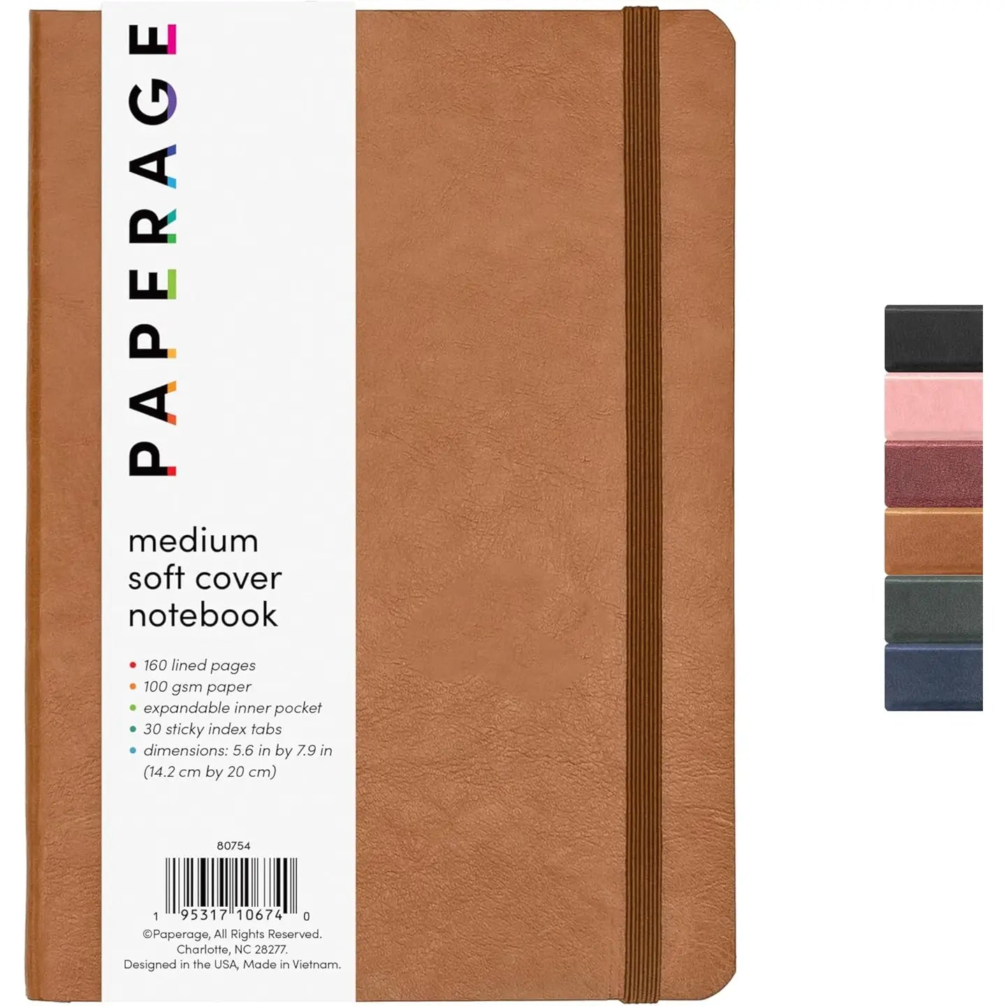 Paperage Softcover Lined Journal