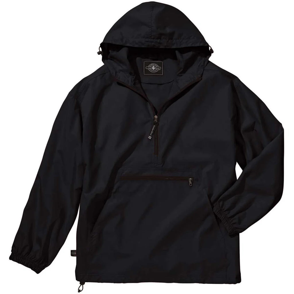 Charles River Unisex Pack-N-Go Pullover Jacket