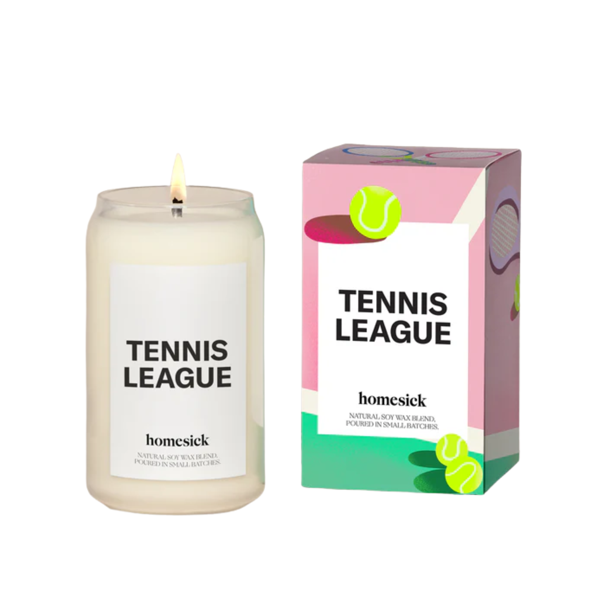 Homesick Tennis League Candle