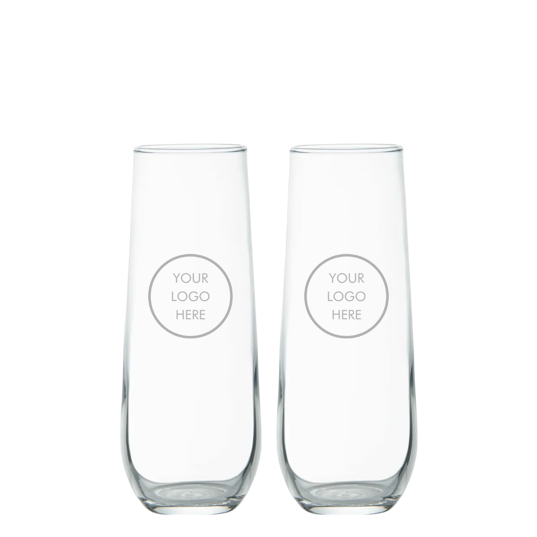 Old Tymes Stemless Flute Glass