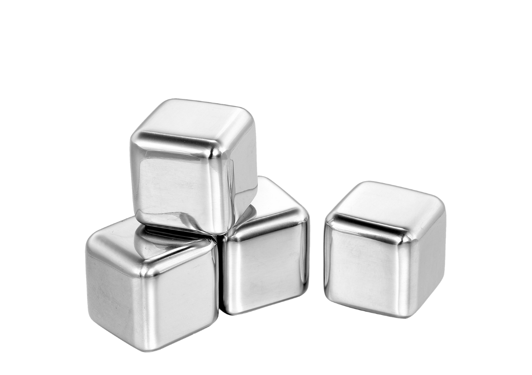 Old Tymes Stainless Steel Ice Cubes