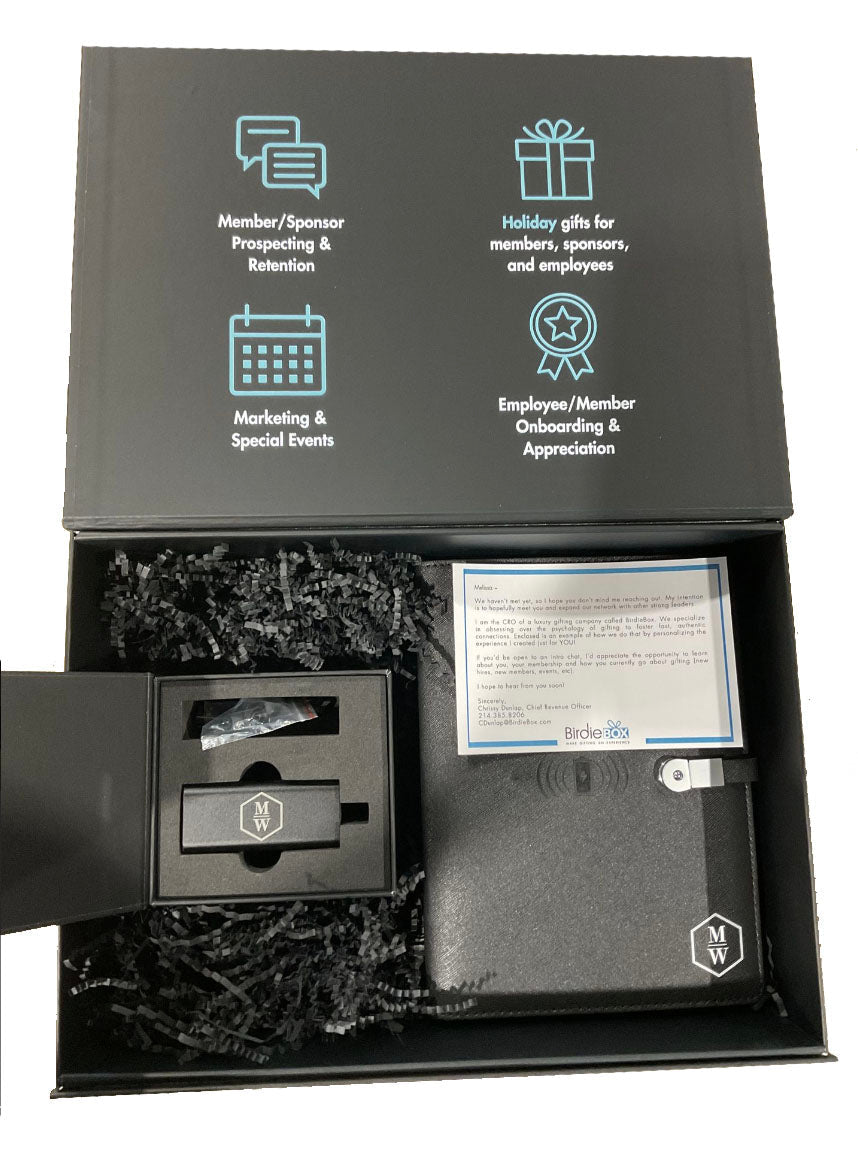 Small Black Soft Touch Box (Collapsible)