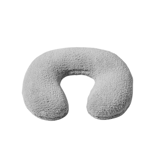 Gravity Weighted Neck Pillow - Light Grey