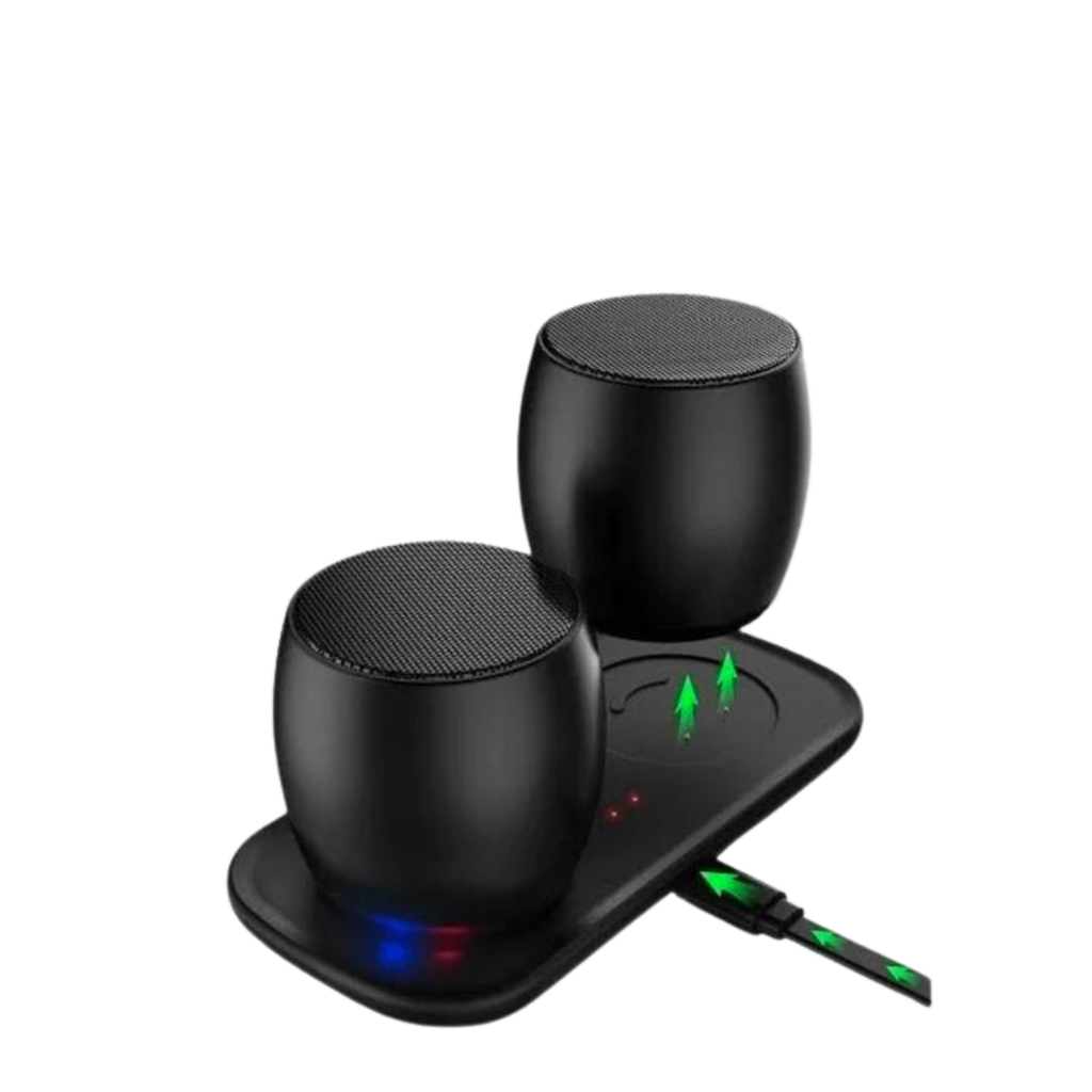 BBTEK Gemini Mini Twin Speakers