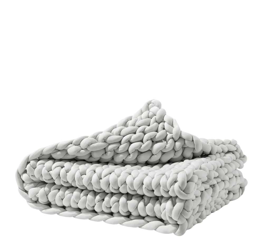 Gravity Chunky Knit Blanket