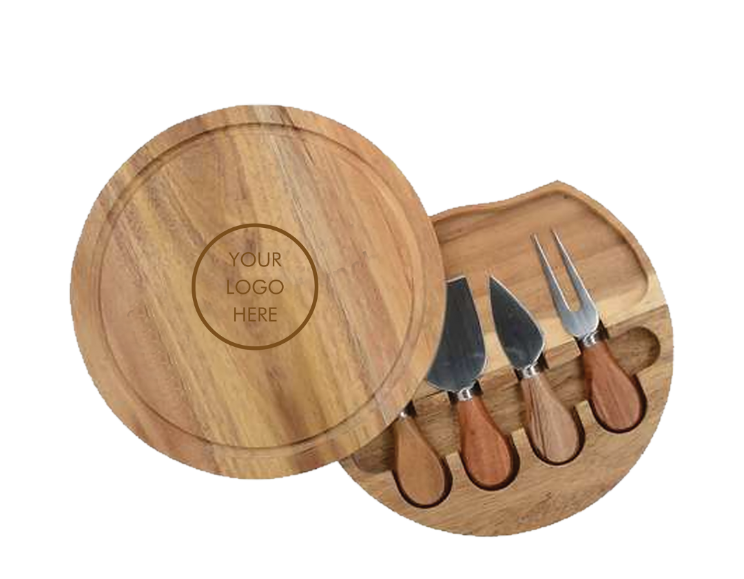 Old Tymes Bamboo 8" Cheeseboard