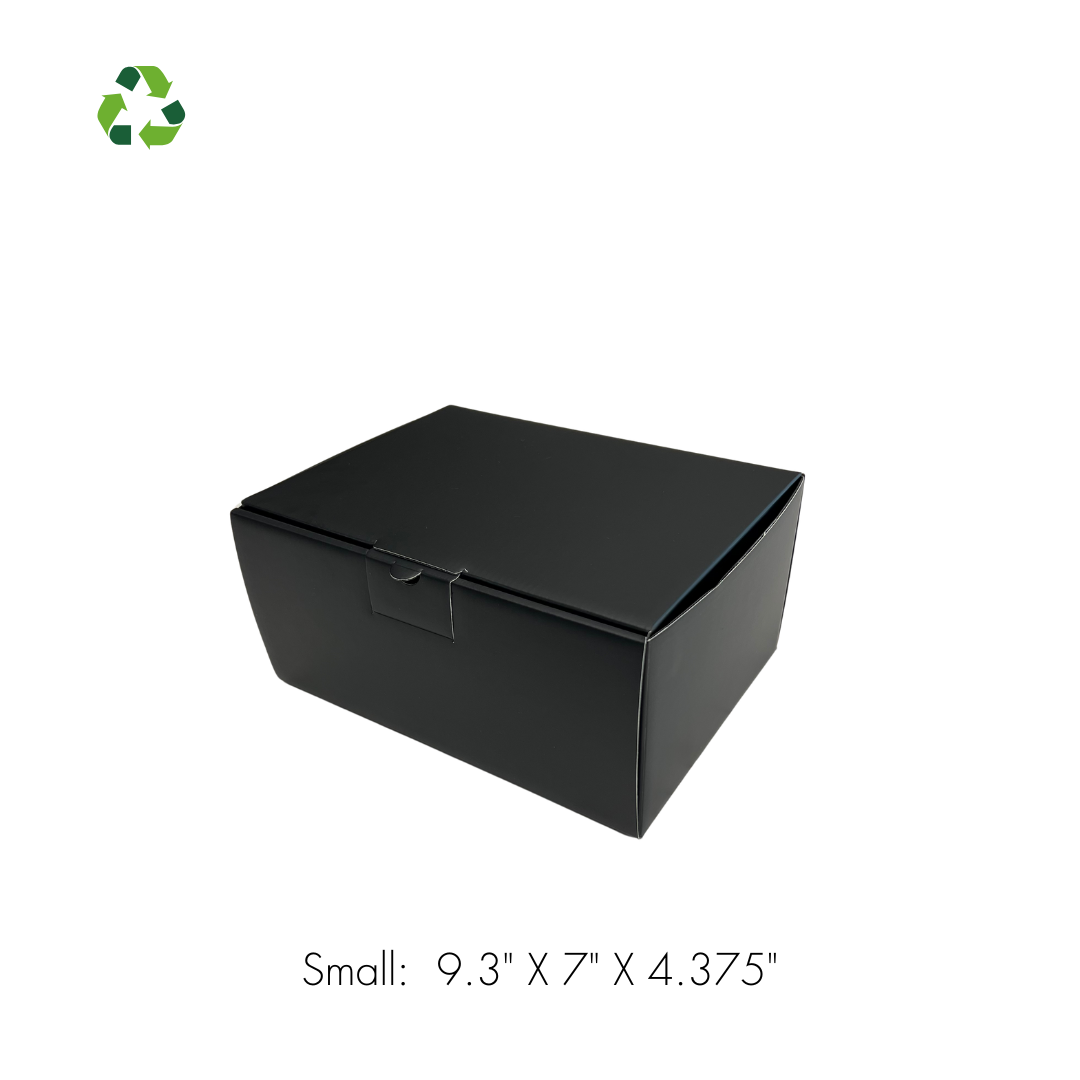 Small Black Corrugated Box