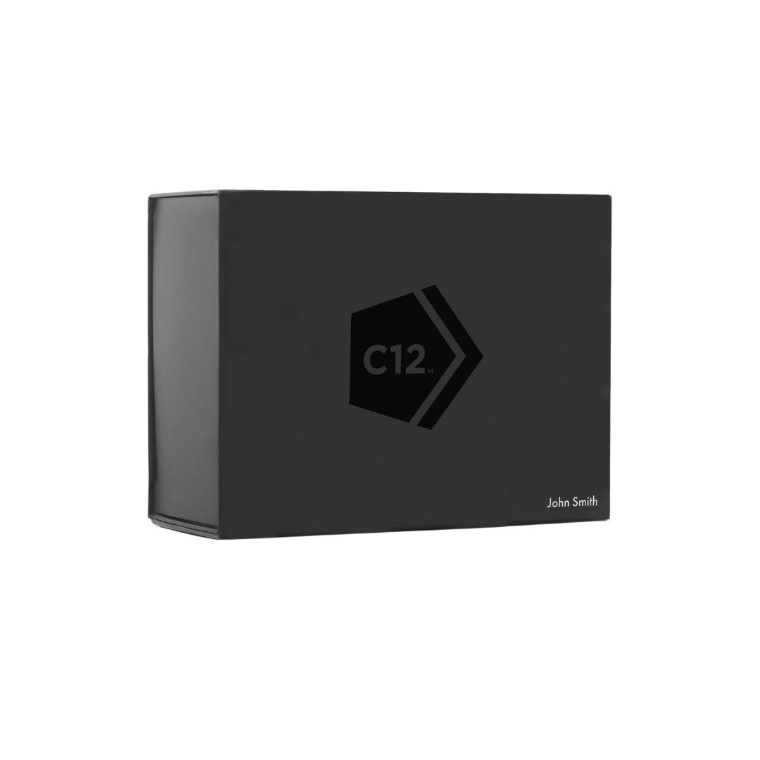 Small Black Soft Touch Box (Collapsible)