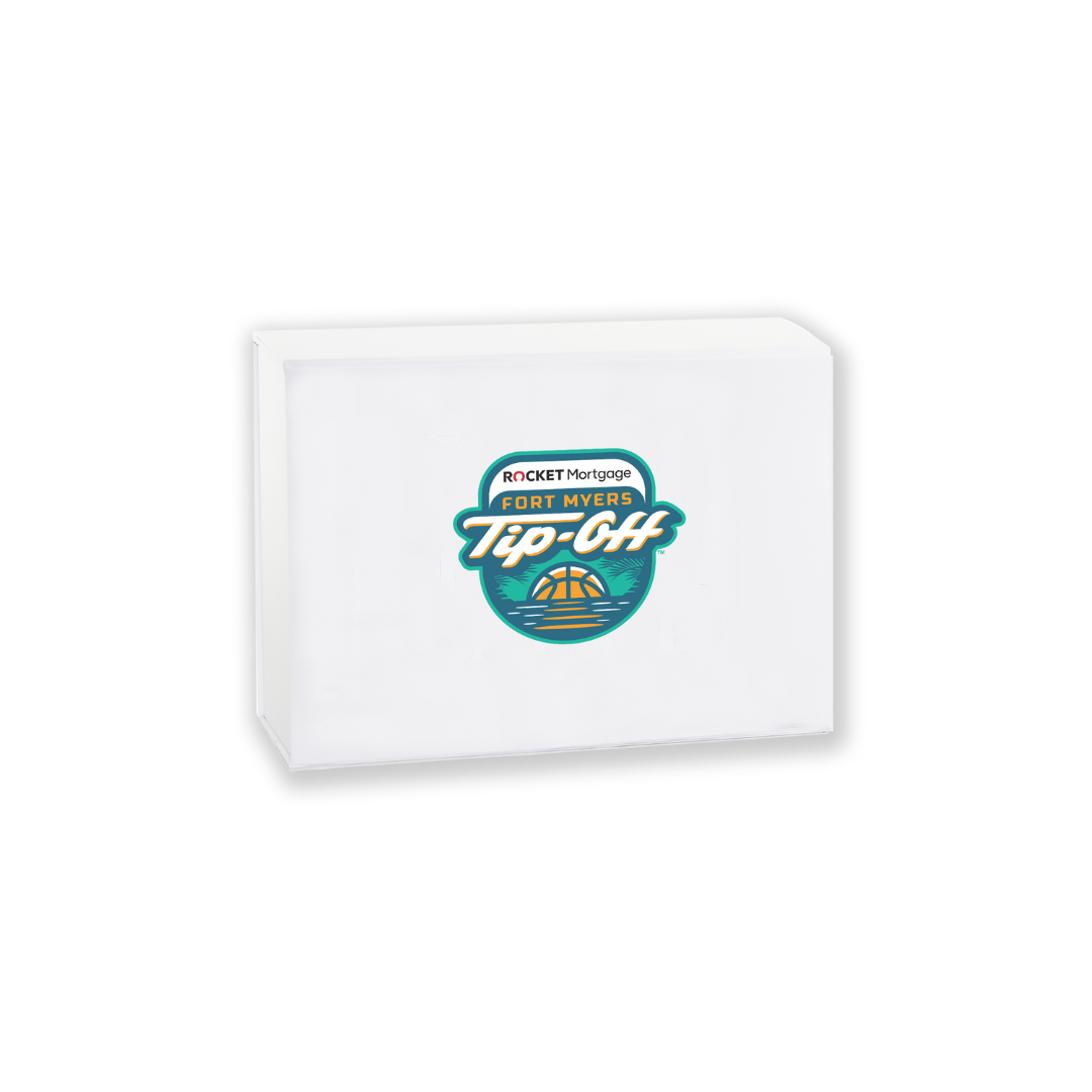 Small White Soft Touch Box (Collapsible)