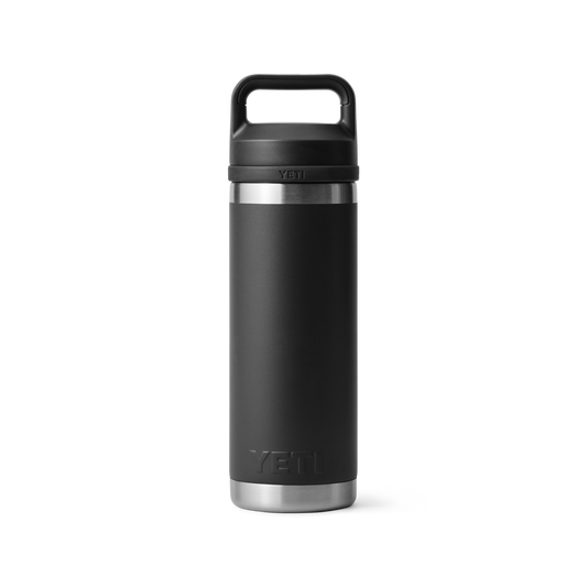 YETI Rambler 18 oz Water Bottle With Chug Cap- Black