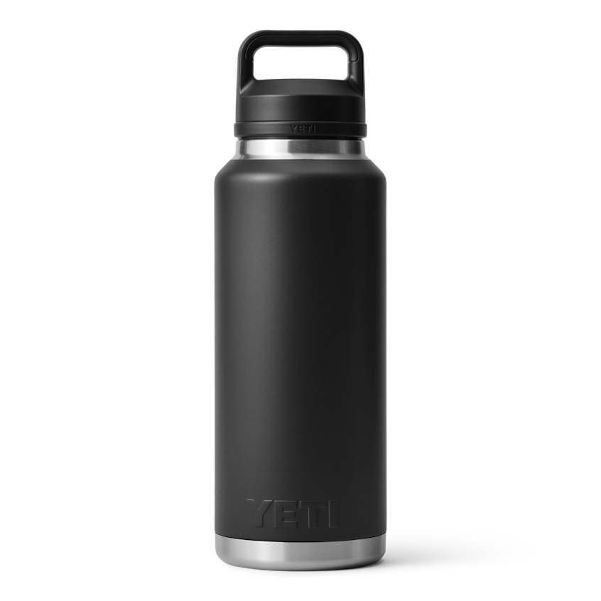 Yeti Rambler 46 oz Water Bottle With Chug Cap - Black