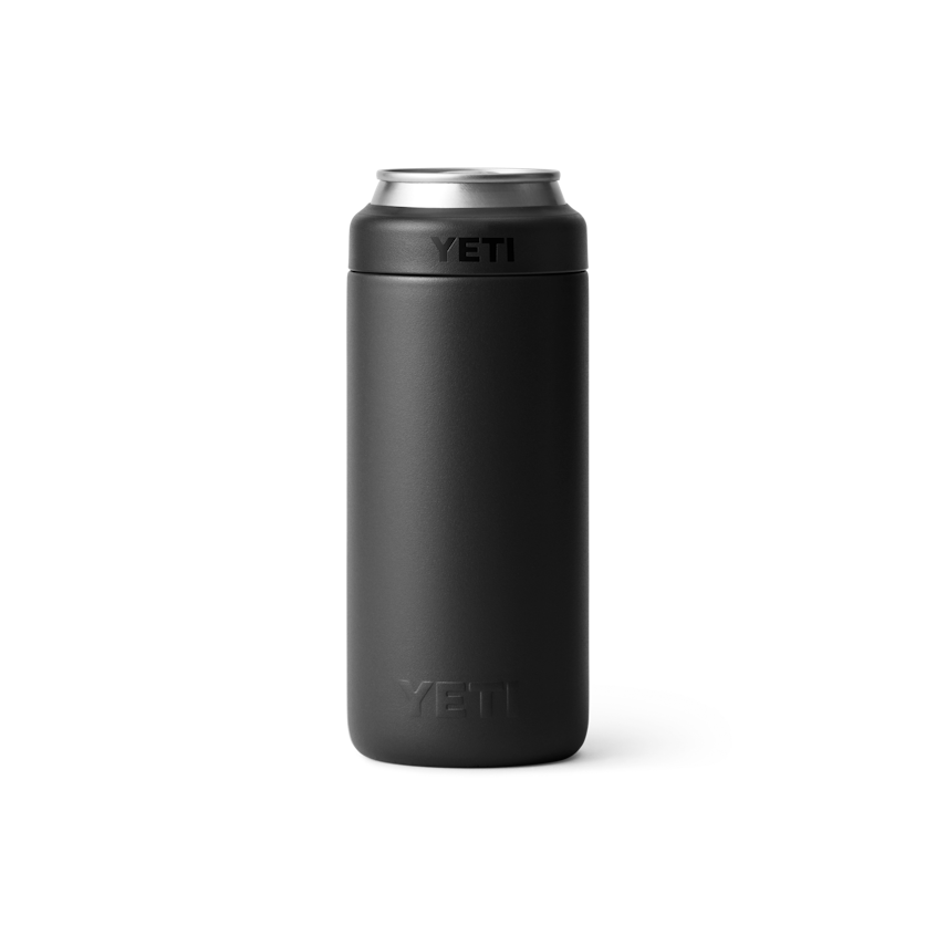 YETI Rambler 12 oz Colster Slim Can Cooler - Black