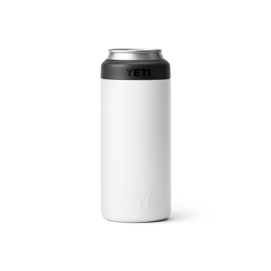 YETI Rambler 12 oz Colster Slim Can Cooler - White