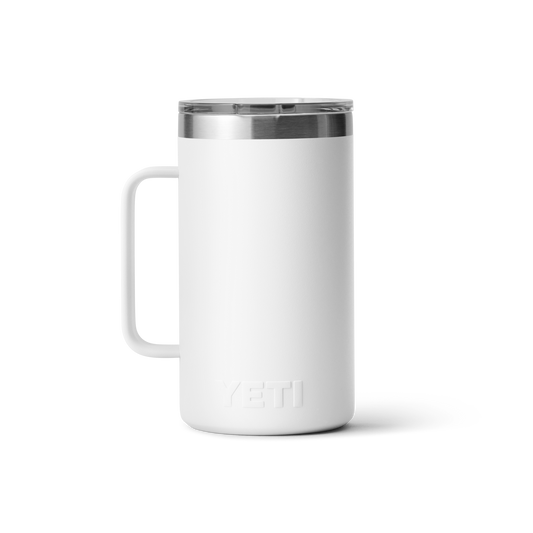 YETI Rambler 24 oz Mug with MagSlider Lid - White