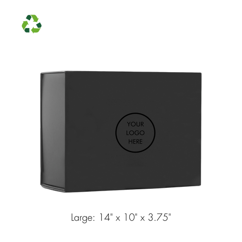 Large Black Soft Touch Box (Collapsible)