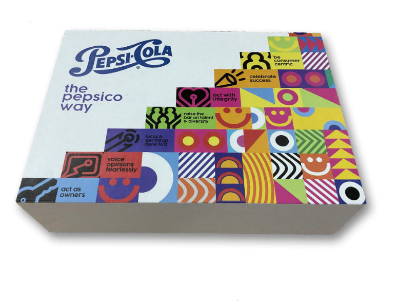 Small White Soft Touch Box (Collapsible)